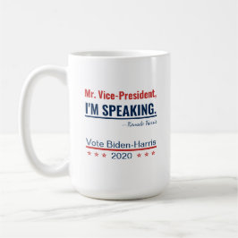 Caneca De Café Estou falando com Kamala Harris Vice-presidente 20
