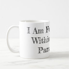 Caneca De Café Estou Funcionando Dentro dos Parâmetros Normais