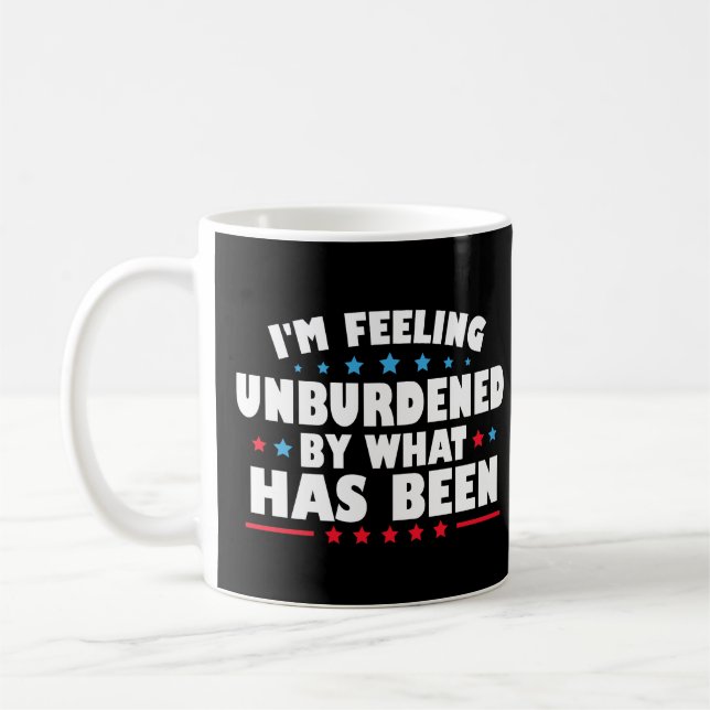 Caneca De Café Estou me sentindo descarregado pelo que foi (Esquerda)