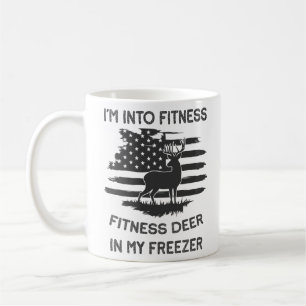 Caneca De Café Estou na Malhação de cervo na minha geladeira