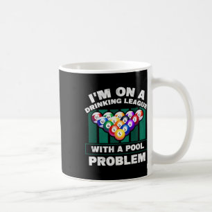 Caneca De Café Estou Numa Liga De Bebendos Com Um Problema De Pis