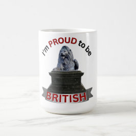 Caneca De Café Estou Orgulhoso de ser britânico
