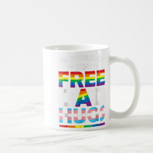 Caneca De Café Estou Orgulhoso de você Pai Abraços Lgbt Orgulho C
