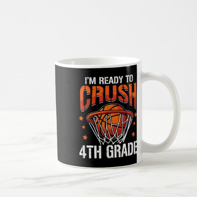 Caneca De Café Estou Pronto Para Detonar a 4ª Série Esboço Ck Par (Direita)
