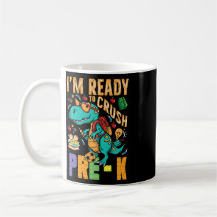 Caneca De Café Estou Pronto Para Esmagar Caminhão Monstro Pré-esc