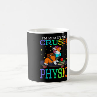 Caneca De Café Estou Pronto Para Esmagar o Corgi de Física de Vol