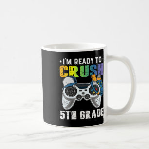 Caneca De Café Estou pronto para esmagar o jogo de vídeo do 5 par