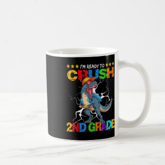 Caneca De Café Estou Pronto Para Esmagar o T Rex do 2º Ano de Vol
