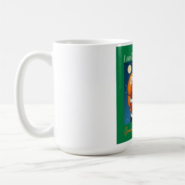 Caneca De Café Estou sonhando com uma amante de Bitamand de Natal (Esquerda)