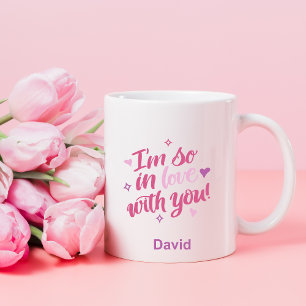 Caneca De Café Estou tão apaixonado por você