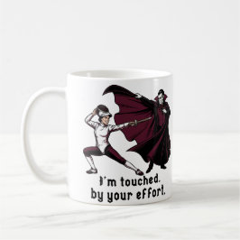 Caneca De Café Estou tocado pelo seu esforço