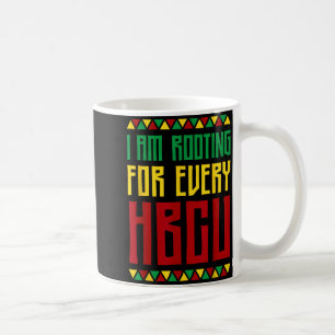 Caneca De Café Estou Torcendo Por Todo Hbcu Faculdade Histórica N