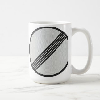 Caneca De Café Estrada alemão "que nenhuma limitação da