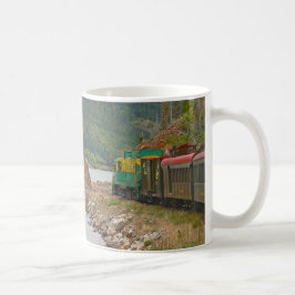 Caneca De Café Estrada Cêntrica de Passagem Branca e de Iukon