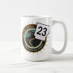 Caneca De Café Estrada da motocicleta de Arkansas da estrada 23