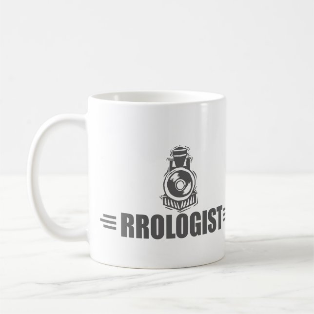 Caneca De Café Estrada de Ferro Humorística (Esquerda)
