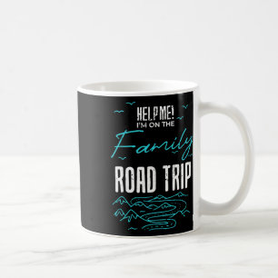 Caneca De Café Estrada Familiar Engraçada Viagem Familiar Sindica