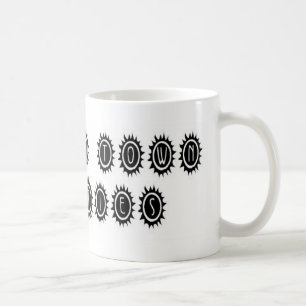 Caneca De Café Estranhezas 4,9 da cidade da trincheira