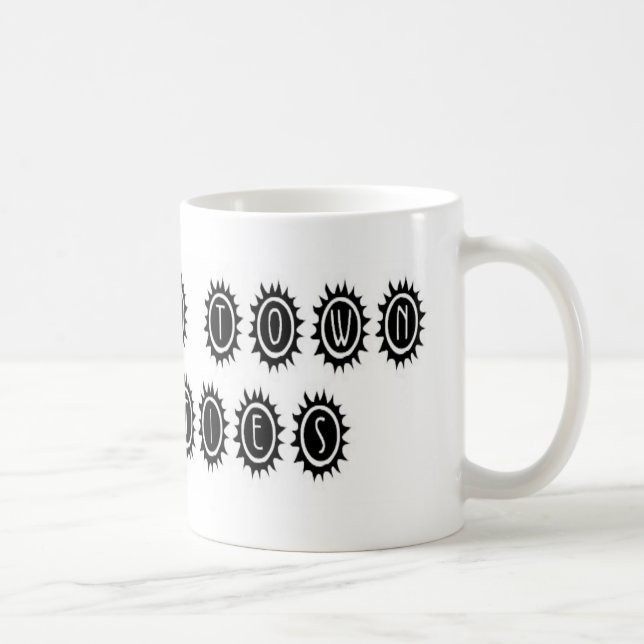 Caneca De Café Estranhezas 4,9 da cidade da trincheira (Direita)