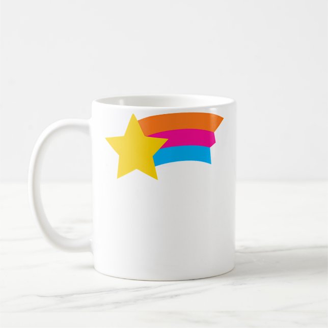 Caneca De Café Estrela Cadente (Esquerda)