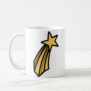 Caneca De Café Estrela Cadente
