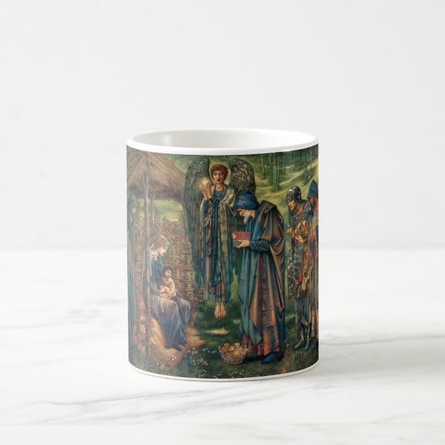 Caneca De Café Estrela de Belém (por Edward Burne-Jones) (Centro)