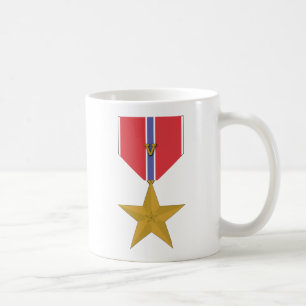 Caneca De Café Estrela de bronze com V