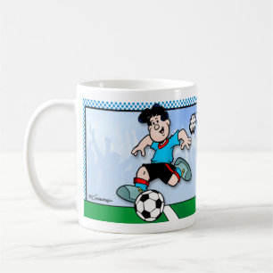 Caneca De Café Estrela de futebol