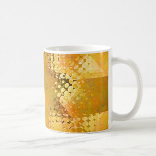 Caneca De Café Estrela de meia-tona Dourada