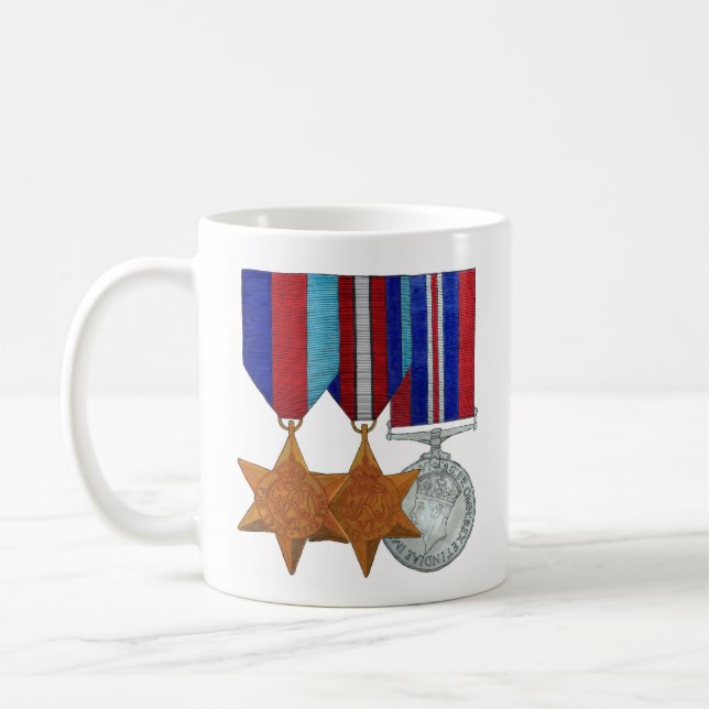 Caneca De Café Estrela do Ártico + Bomba de Guerra (Esquerda)