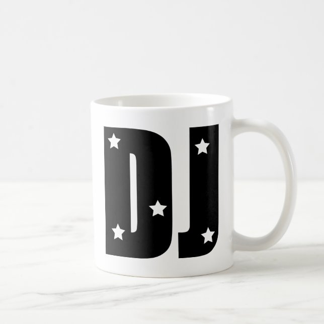 Caneca De Café Estrela do DJ (Direita)