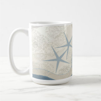 Caneca De Café Estrela-do-mar e Oceano