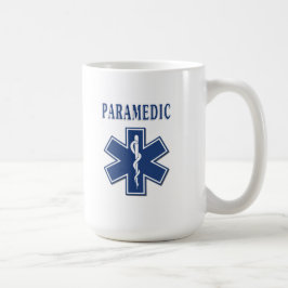 Caneca De Café Estrela do paramédico da vida
