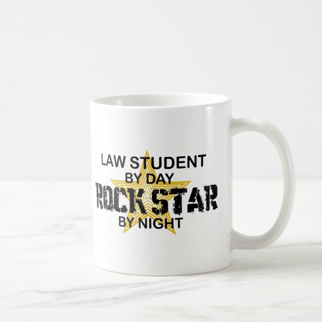 Caneca De Café Estrela do rock da estudante de Direito (Direita)