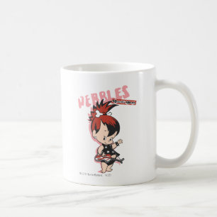 Caneca De Café Estrela do rock de PEBBLES™