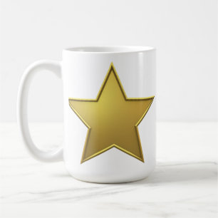 Caneca De Café Estrela Dourado