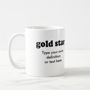 CANECA DE CAFÉ ESTRELA DOURADO