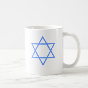 CANECA DE CAFÉ ESTRELA JUDAICA DE DAVID