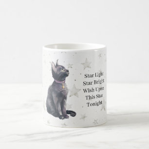 Caneca De Café Estrela Leve Estrela Brilhante Desejo