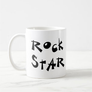 Caneca De Café estrela rock