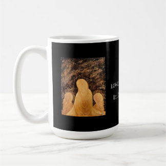 Caneca De Café Estrelas brilham forte e o amor dura para sempre