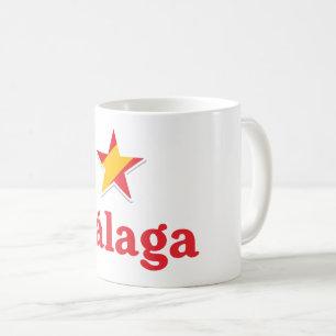 Caneca De Café Estrelas da Espanha - Málaga