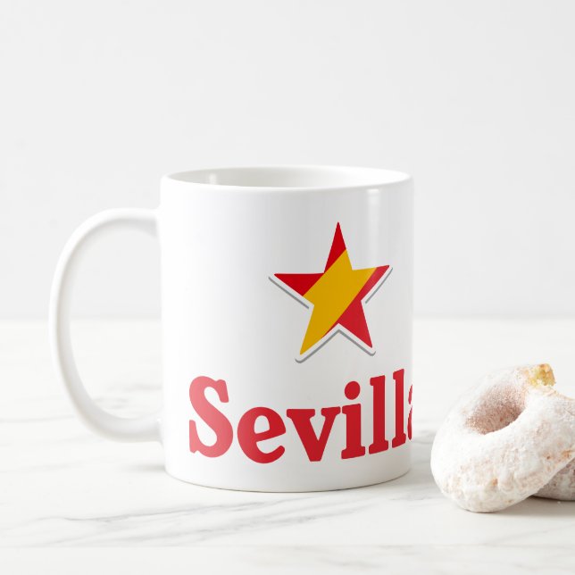 Caneca De Café Estrelas da Espanha – Sevilha (Com Donut)