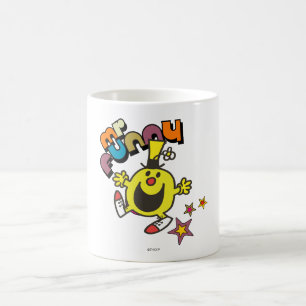 Caneca De Café Estrelas de brilho do Sr. Engraçado  