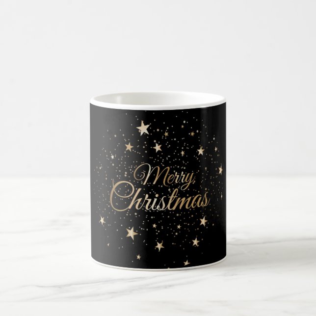 Caneca De Café Estrelas de Ouro de Natal (Centro)