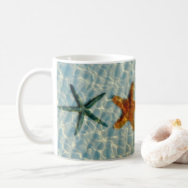 Caneca De Café Estrelas do mar (Com Donut)