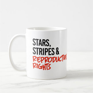 Caneca De Café Estrelas e Direitos Reprodutivos