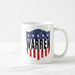 Caneca De Café Estrelas e faixas de WARREN
