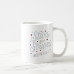 Caneca De Café Estrelas Listras E Direitos Humanos 4 De Julho Igu