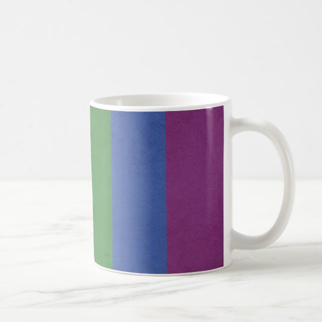 Caneca De Café Estrias arco-íris (Direita)